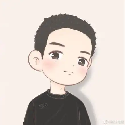 分享李现光头q版饭绘 光头现现子进组的第二天,想他