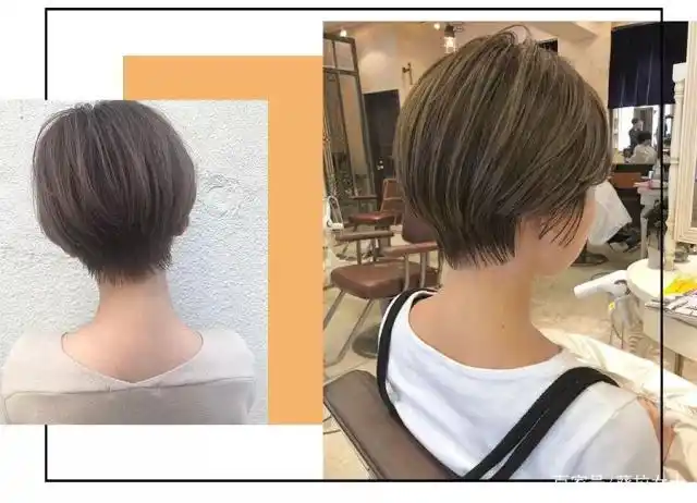 后脑勺的蓬松和饱满很重要!霓虹的tony老师非常擅长这招!