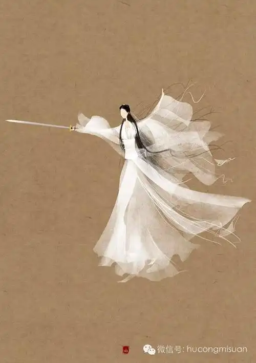 神雕侠侣 小龙女 刘亦菲版 呼葱觅蒜手绘