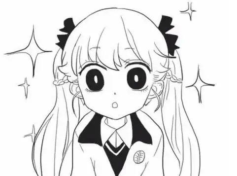 漫画少女简笔画 漫画少女简笔画图片