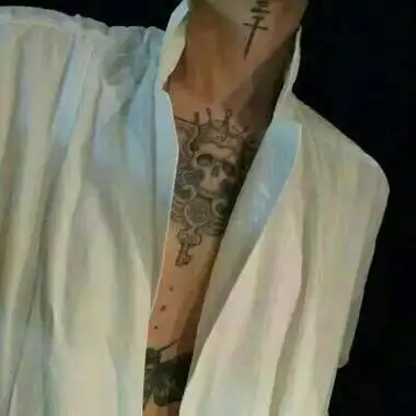 霸气男头像超拽社会帅气纹身男生个性图片