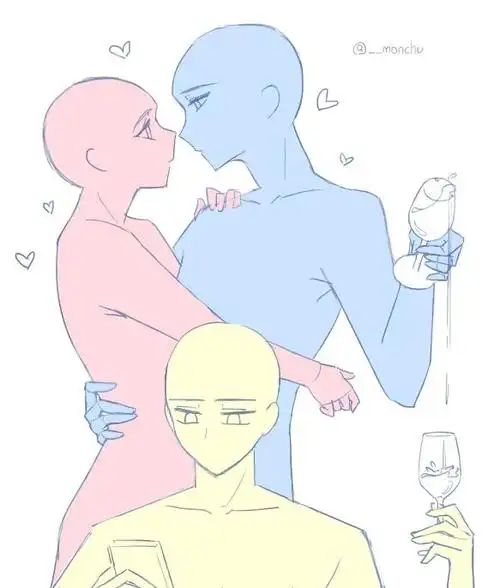 模板打开新页清凝爱板绘关注5【板绘临摹】熟睡时の恶作剧~敲甜「双人