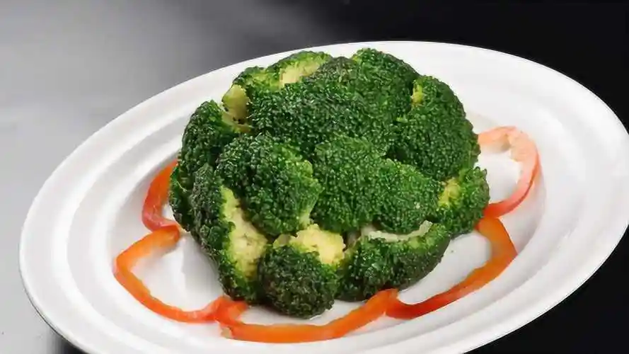 西蓝花经典摆盘酒店大厨的花样,家庭版的制作方法,好吃又好看