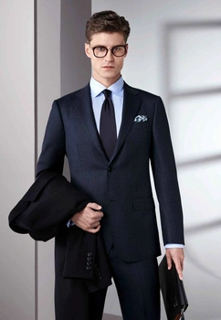 广州职业西装衬衫定制工作服高端羊毛西服套装量身定做