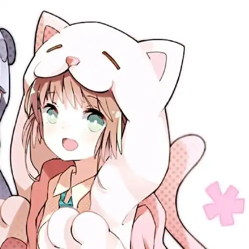 二次元情侣头像萌系