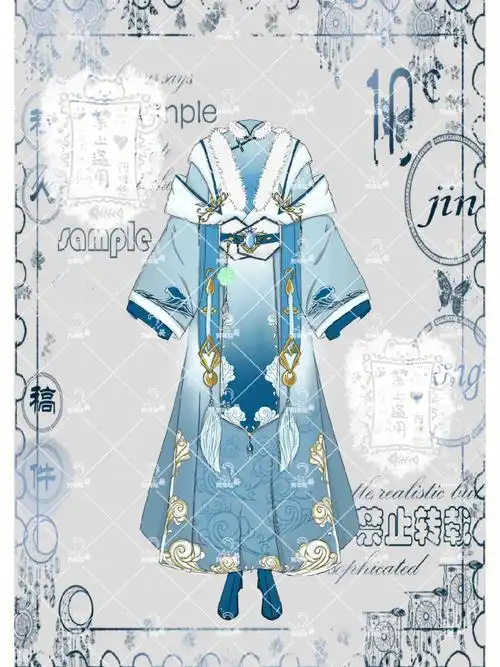 近期古风元素服设合集