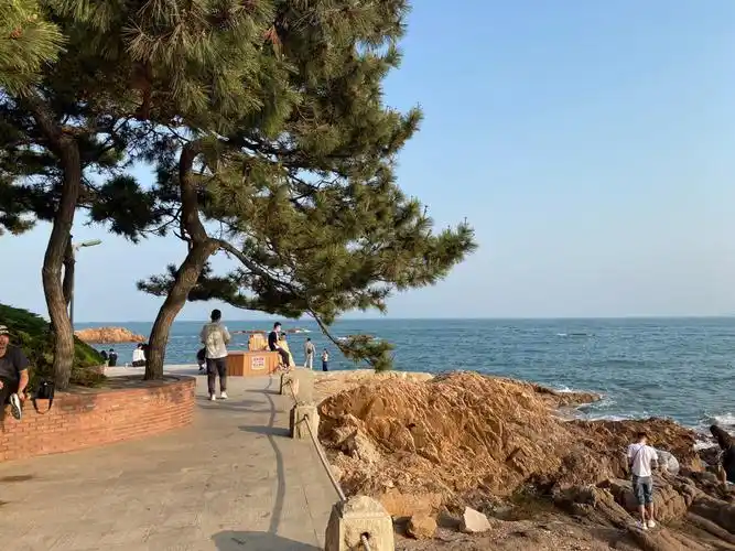 超幸运在端午前来看到了晴天的青岛海景