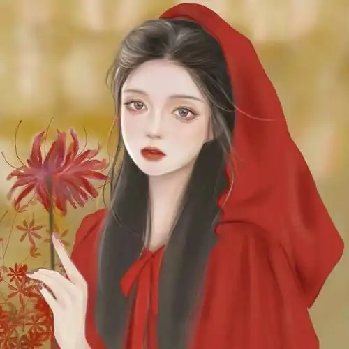 红色系古风头像唯美快来瞧一瞧