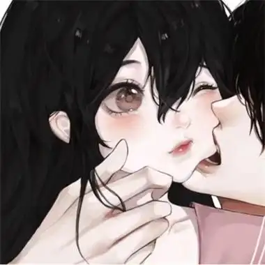 超不正经的情侣头像