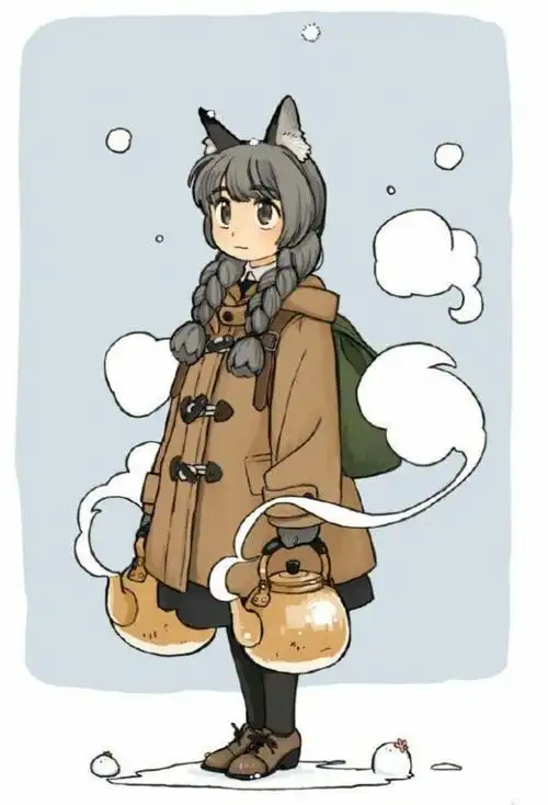 画师将动物拟人化成萌妹子煮饭干农活都难不倒她们