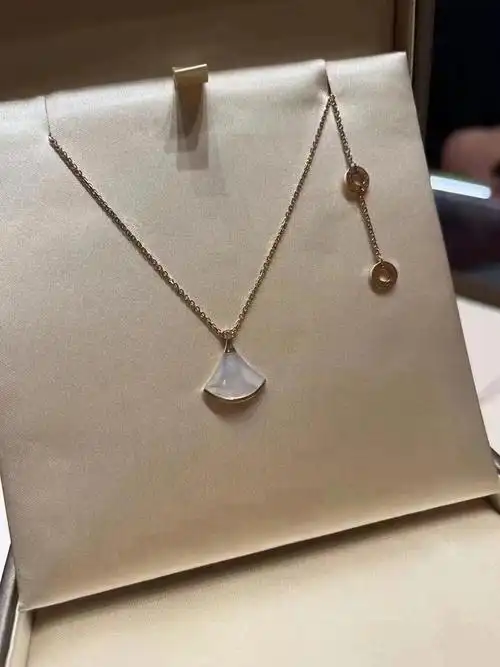 宝格丽小扇子项链实拍分享