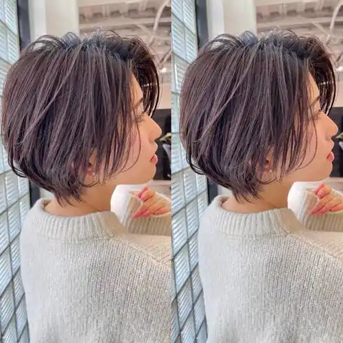 当下流行发型之美:短发带层次,蓬松且有线条感