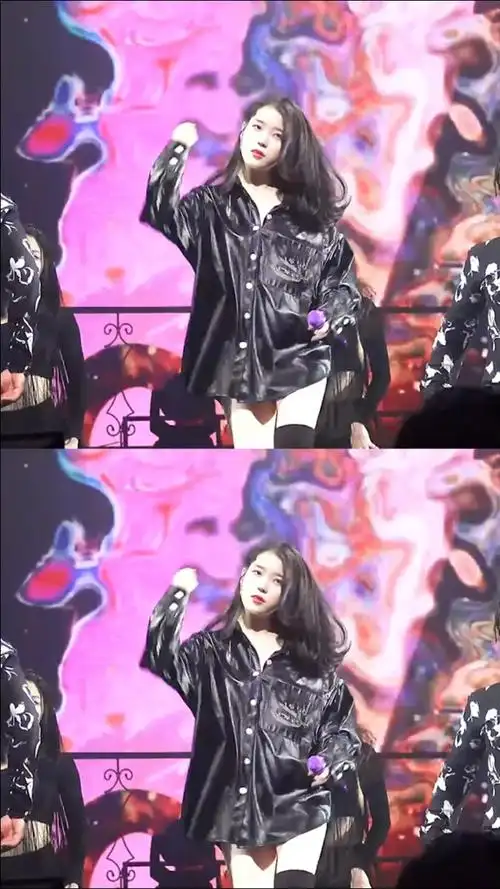iu热舞真的太养眼了,妖娆舞姿太性感,这身材真让人羡慕啊!