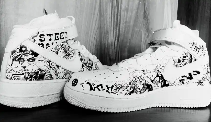 手绘鞋子 jojojo的奇妙冒险