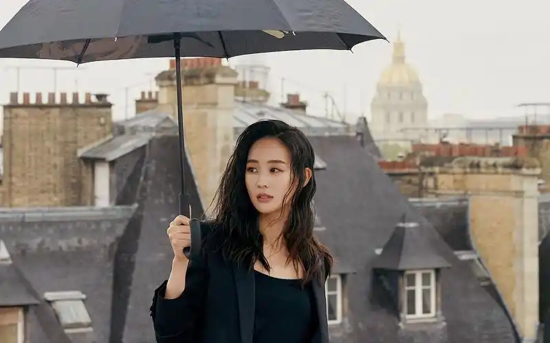 张钧甯酷飒优雅高清桌面壁纸