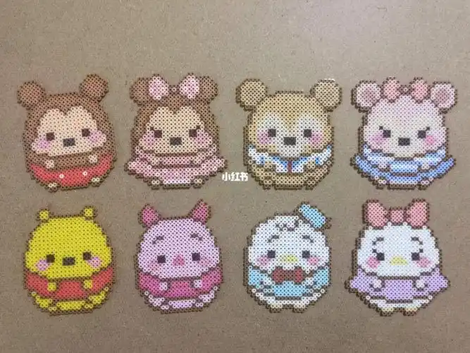 迪士尼蛋蛋拼豆