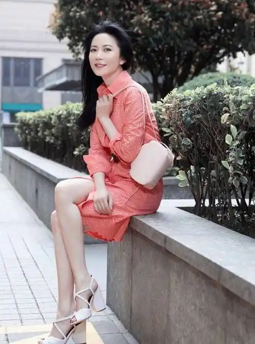 原创俞飞鸿美人不迟暮当穿上修身衬衫裙身材刷新对中年女明星认知