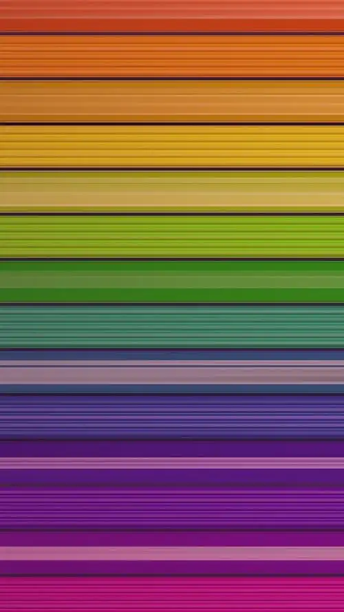 七彩条纹的线条,抽象 iphone 壁纸