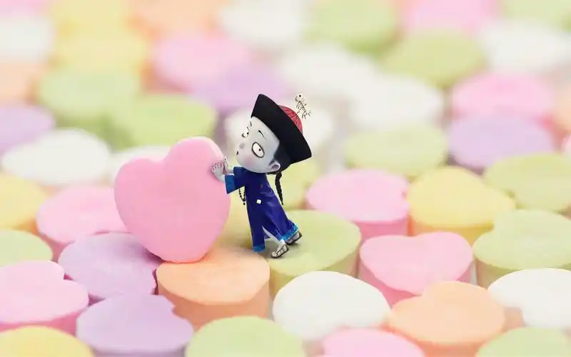 僵小鱼糖果系列小僵尸出没萌萌哒壁纸下载