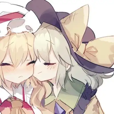 动漫头像闺蜜2张