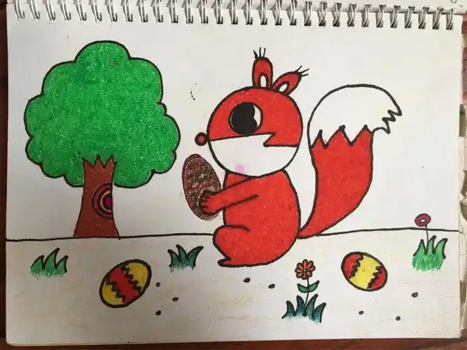 跟孩子们一起上美术课学习儿童画的收获