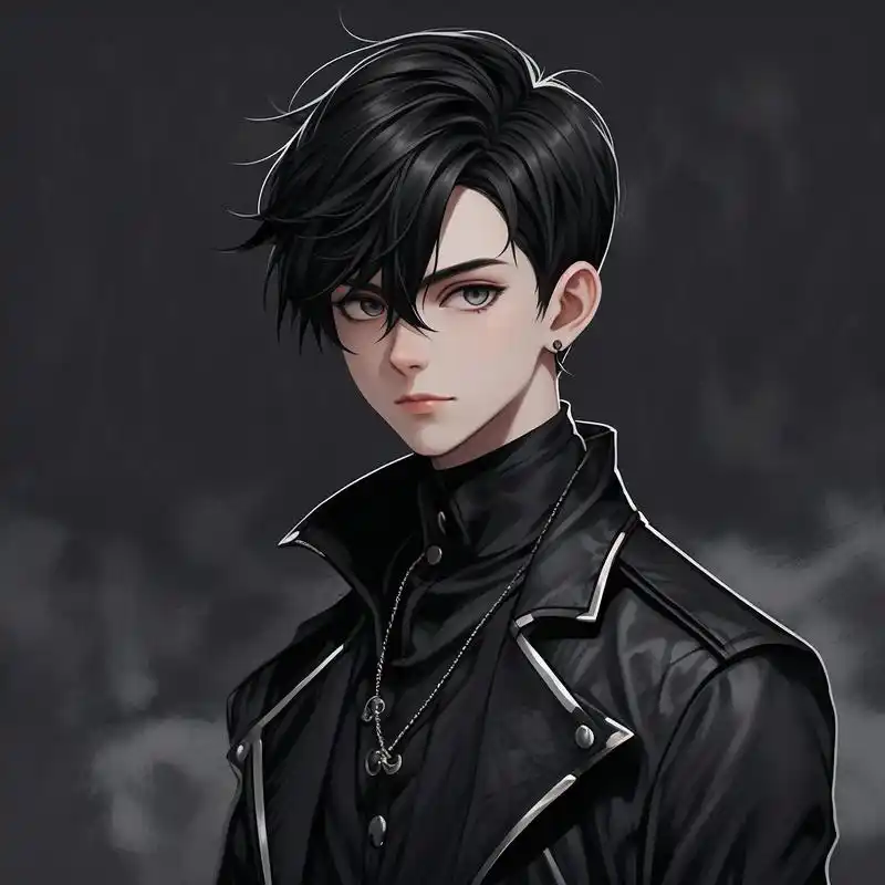 超拽暗黑男生头像97