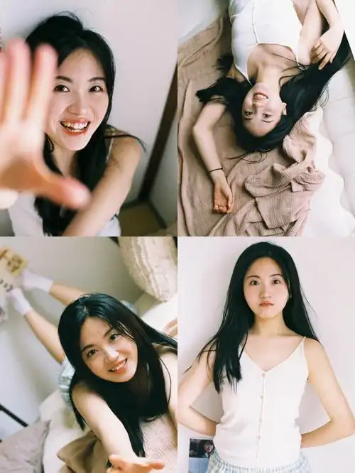 大连日系室内拍照这四个姿势一定要试一下