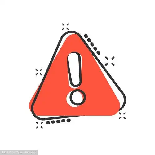 惊叹号图标在漫画风格的危险警报