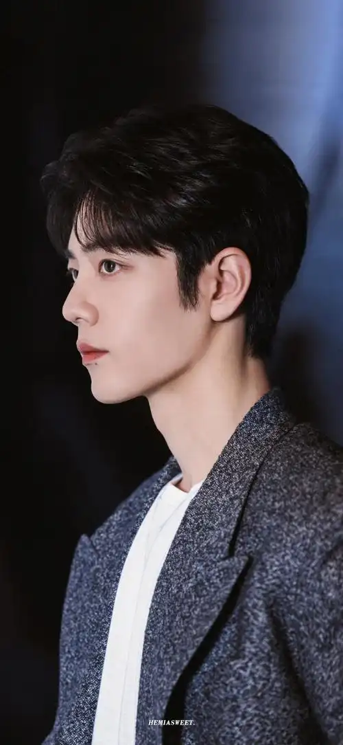 肖战##肖战顺顺利利##肖战深v亮钻西装