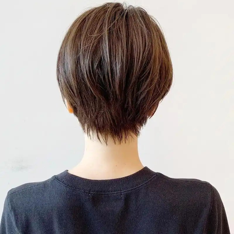 越剪越时尚短发蓬松立体美美哒想要好看照着剪就对了