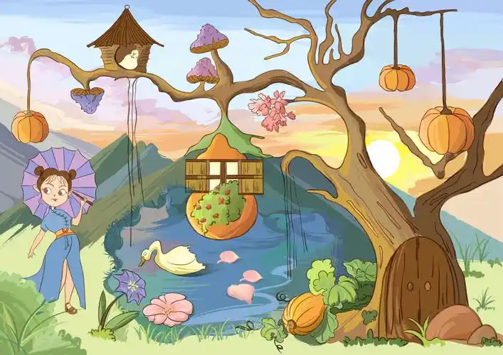 世外桃源 - agu - 原创作品 - 视觉中国(shijueme)