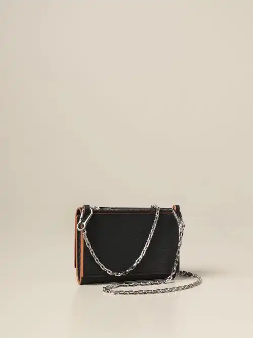 loewe罗意威女包配anagram钯金针扣和可拆卸链式肩带牛皮革钱包