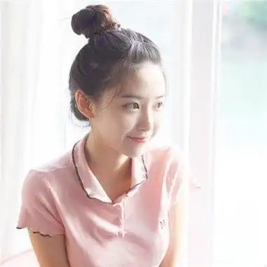 微信头像女丸子头抬头侧面 女生头像图片大全 -【爱个性】