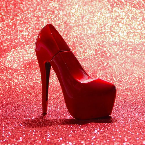 【24h物流】sellion雪尔妮兰狂野派对香水红色高跟鞋 一件代发