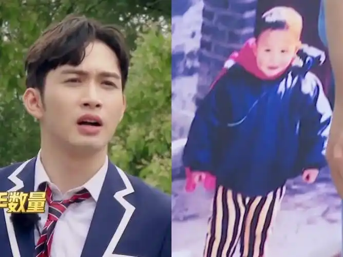 邓伦小时候图片邓伦童年丹凤眼明显