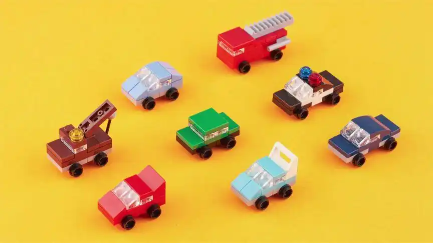 乐高moc教程赛车总动员迷你车型