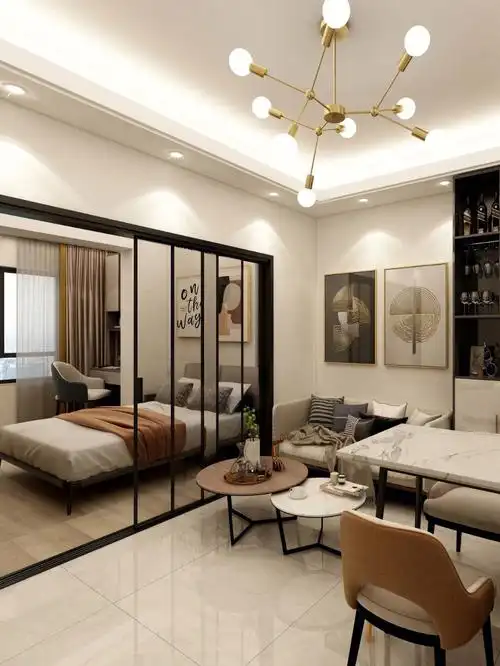 48平两居室90预算:全包7w·92业主是从事教师职业,房子装修是为了