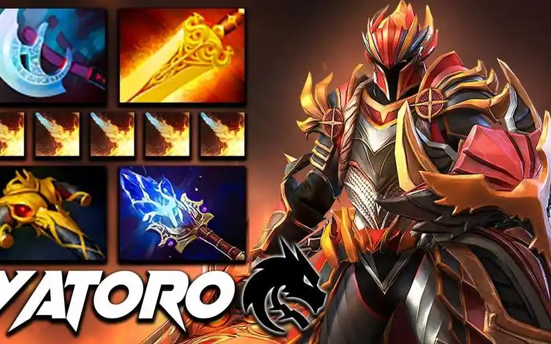 【7.32 dota2】yatoro 龙骑士教学!