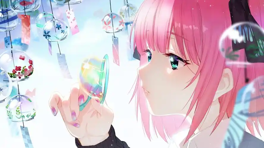 二乃(动漫静态壁纸) - 静态壁纸下载 - 元气壁纸