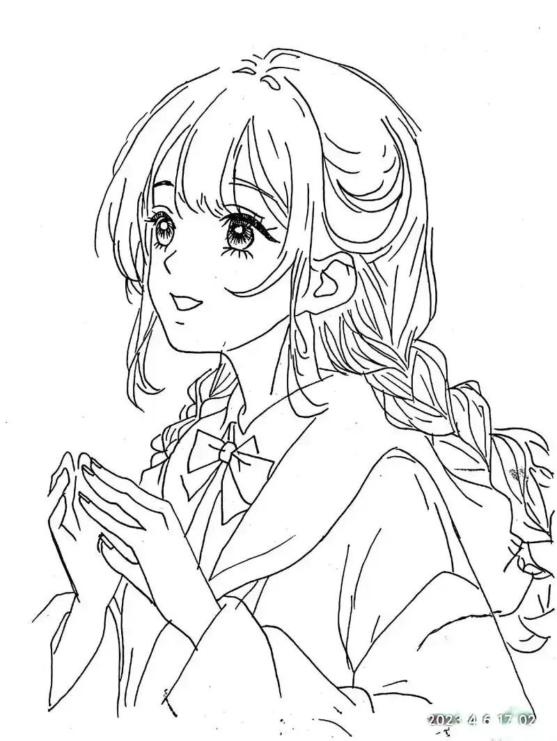 卡通漫画人物头像.画画也是一种修行#一起学画画 #零基础学画 - 抖音