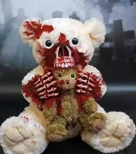 【惊悚】全球仅限一款的泰迪熊,却因太恐怖列为少儿不宜,不敢爱了!