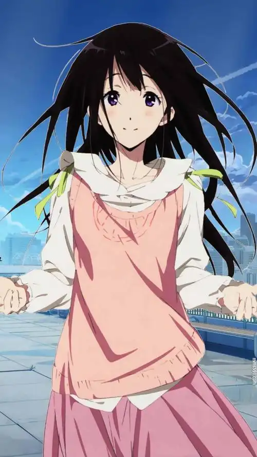 动漫冰菓我很好奇女主角黑长直千反田爱瑠手机壁纸图片集(7)