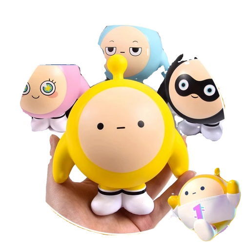 正版授权蛋仔派对捏捏乐解压玩具公仔慢回弹发泄减压玩偶摆件礼物