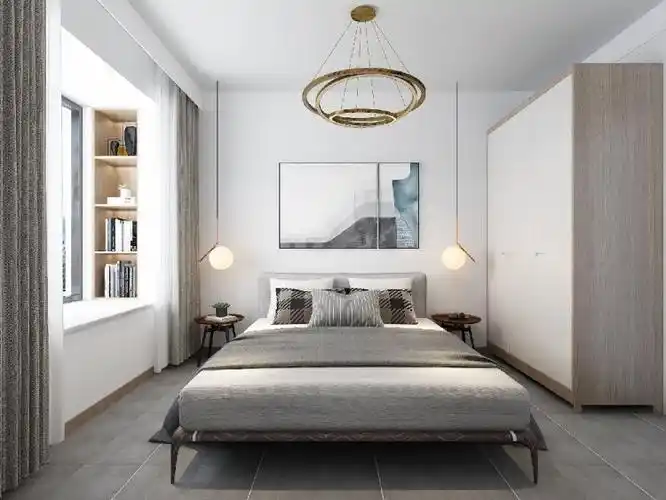 三室一厅现代简约风格装修图片_土巴兔装修网