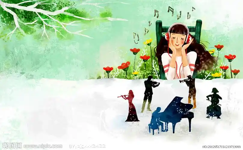 手绘图 音乐 艺术图片