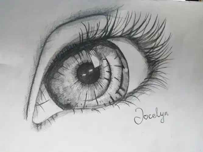 手绘作品-眼睛
