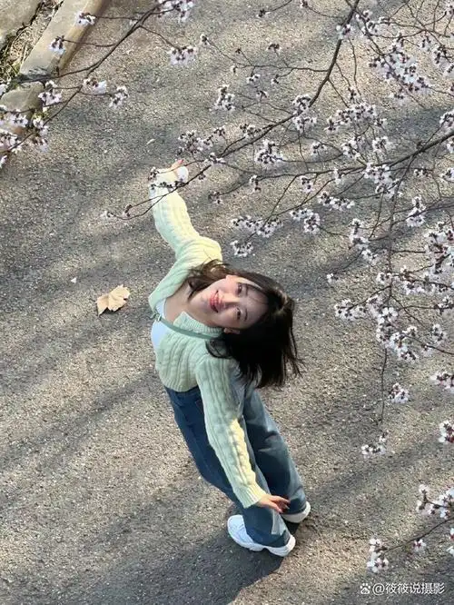 樱桃树下拍照怎样才能拍出漂亮的照片用什么姿势用什么技巧
