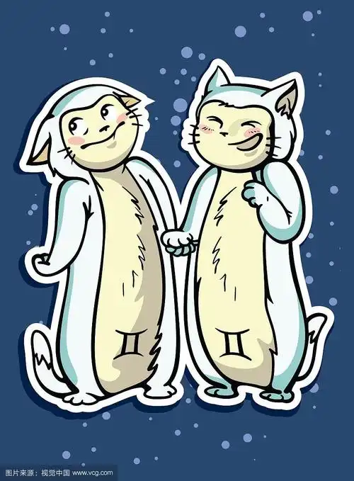 双子星座图 双子星座图片动漫少女十二星座zuò之双子座zuò图片1