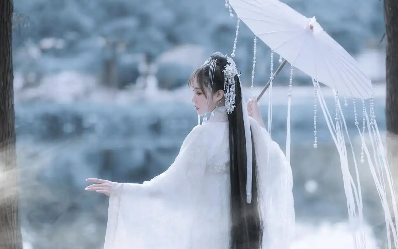 古风仙气美女唯美高清桌面壁纸高清大图预览1920x1200_美女壁纸下载_