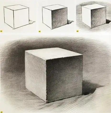 素描画入门画 素描入门基础画图片